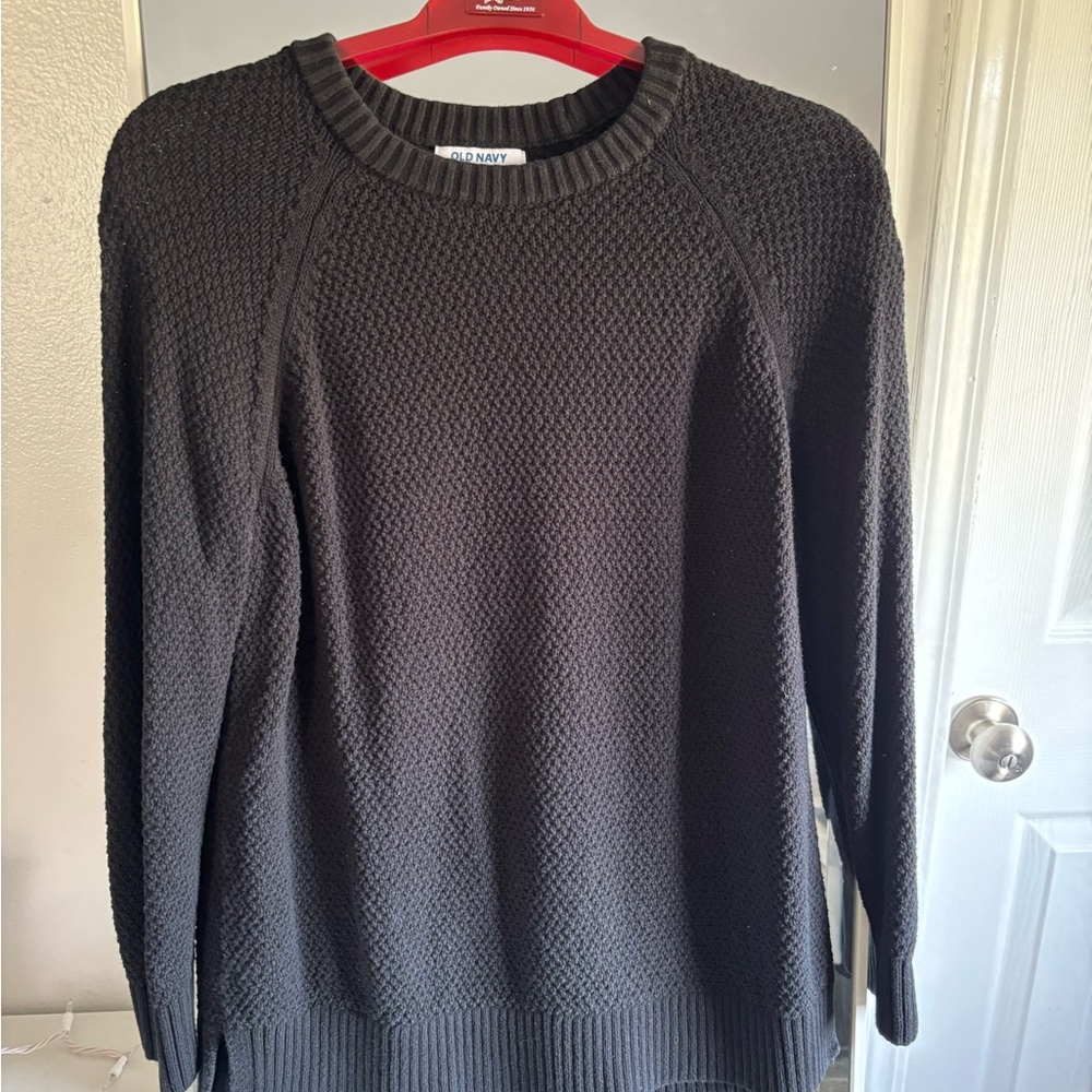 Old Navy Black Knit Sweater